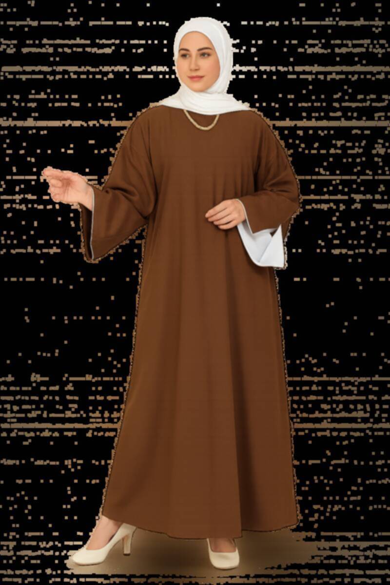 عبايه بلامسات رقيقه 