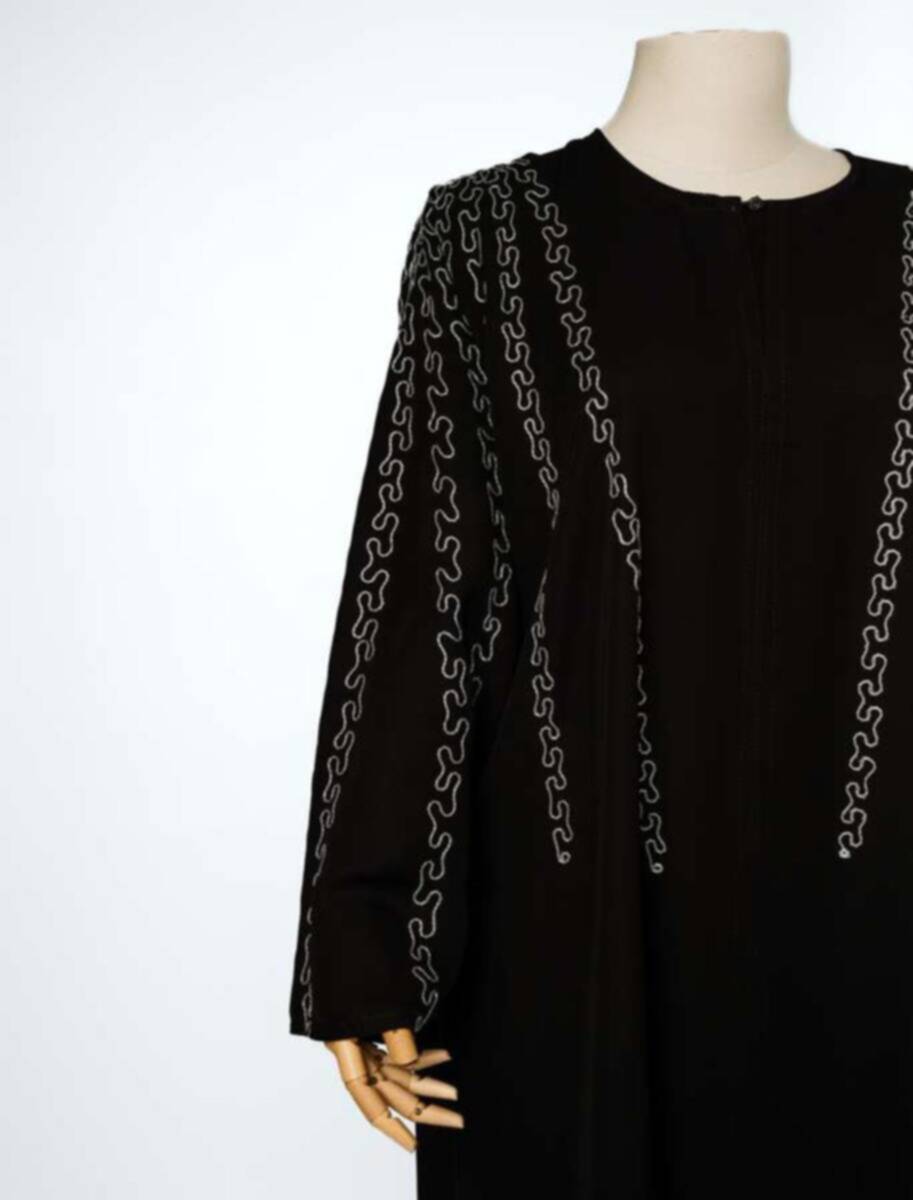 Black Gulf Abaya